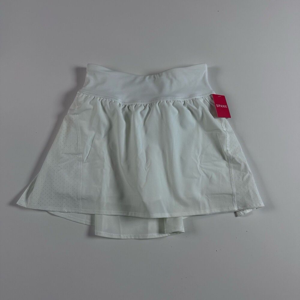 SPANX White Mini Skirt